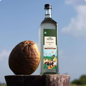 Wood  Pressed Coconut Oil, 1l