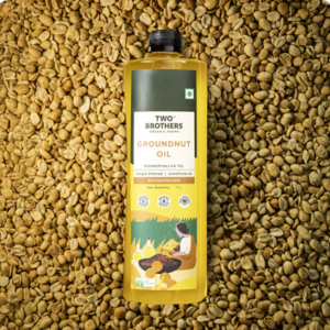 Wood Pressed Groundnut Oil , 1l